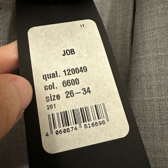 DRYKORN Job Dress Pants Gray Slacks Trouser Pleated Business NWT - Picture 10 of 15